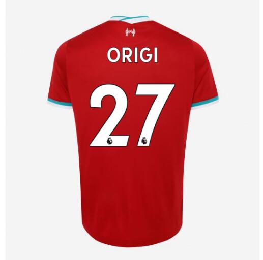 Liverpool Home Kit Soccer Jersey ORIGI #27 2020/21